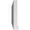 Ekena Millwork Vertical Surface Mount PVC Gable Vent w/ 2"W x 2"H , Brickmould Sill Frame, 38"W x 12"H GVPVE38X1203SN - alternate 5